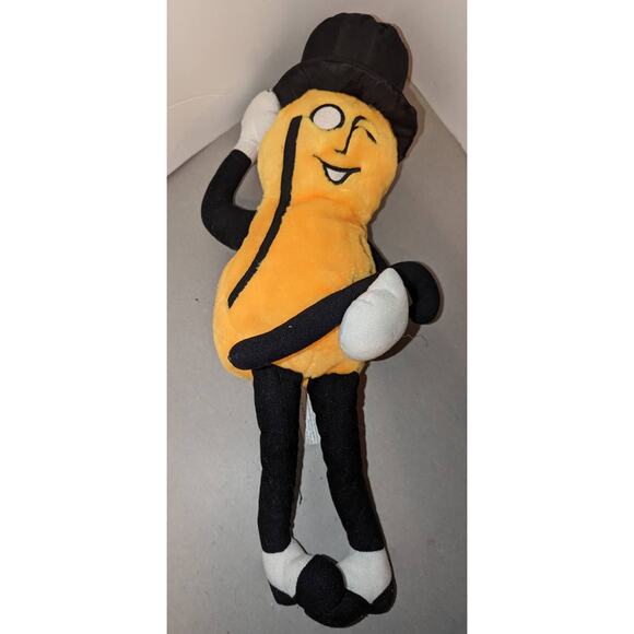 Vintage 1991 24" Planters Mr. Peanut Plush Cloth Doll Cane Advertising Rare - Picture 2 of 7